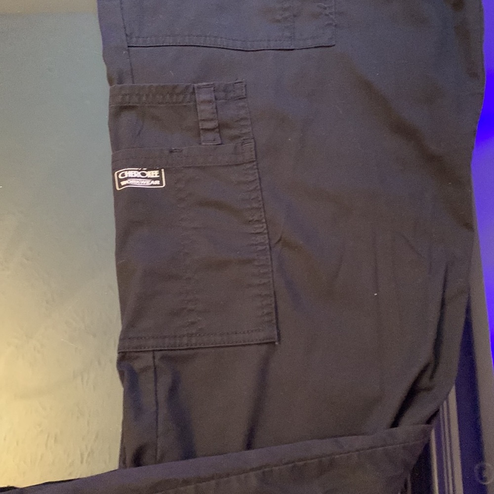 7 Pocket Petite Cherokee Scrub Pants - Picture 2 of 6